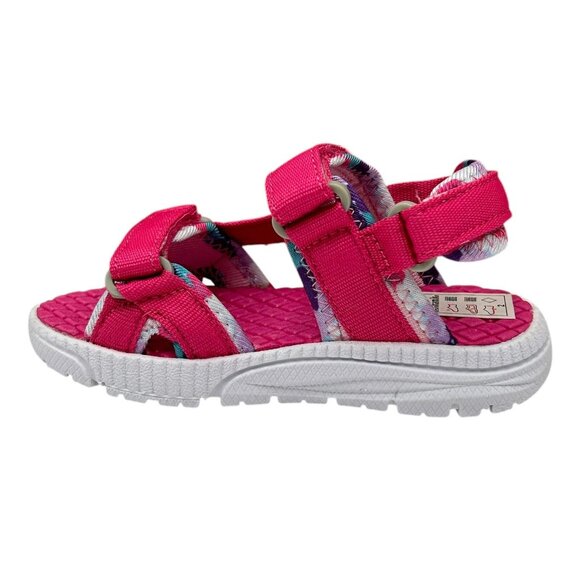 Kamik Toddler Girls Adjustable Strappy Sandals Size 7 Pink Lightweight & Comfy - Picture 6 of 14